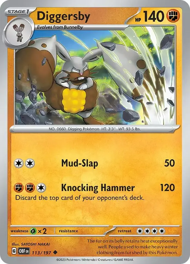 Diggersby [Reverse Holo]