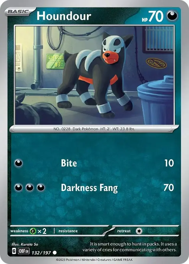 Houndour [Reverse Holo]