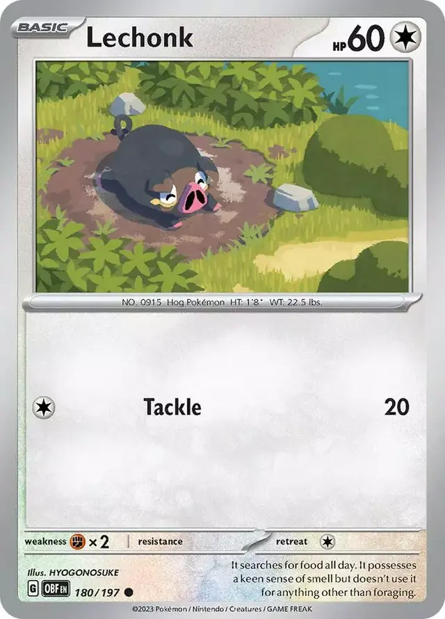 Lechonk [Reverse Holo]