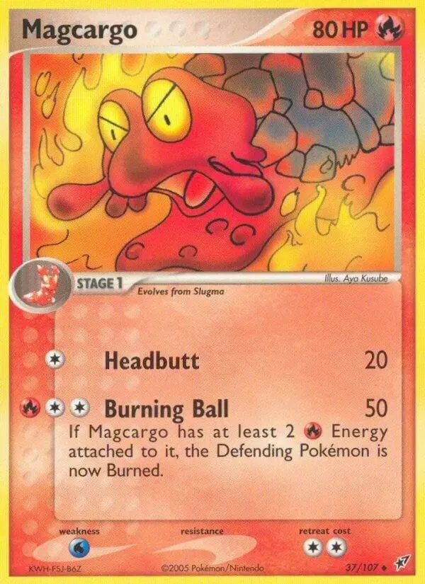 Magcargo - Pokemon Deoxys #37
