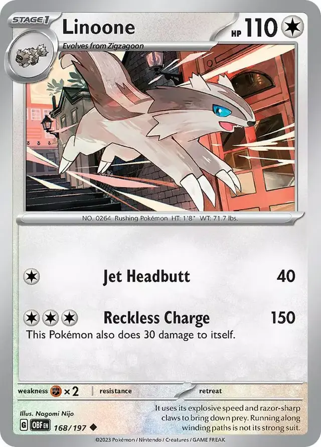 Linoone [Reverse Holo]