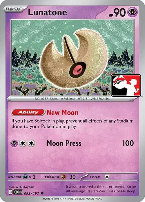 Lunatone [Prize Pack]
