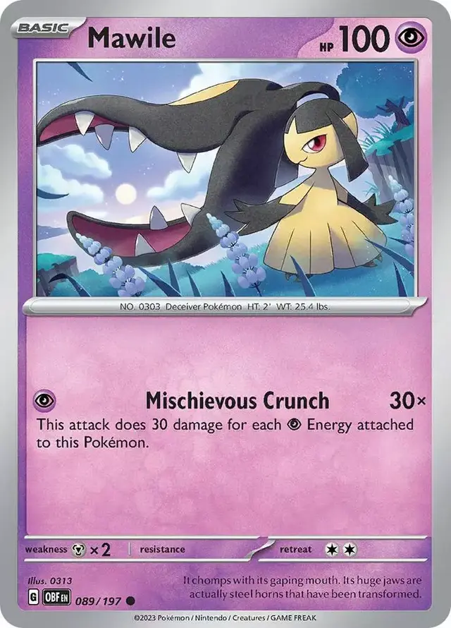 Mawile - Pokemon Obsidian Flames #89