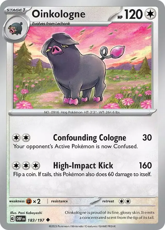 Oinkologne [Reverse Holo]