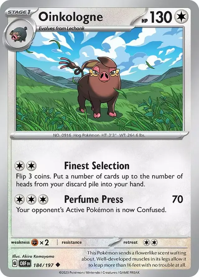 Oinkologne [Reverse Holo]