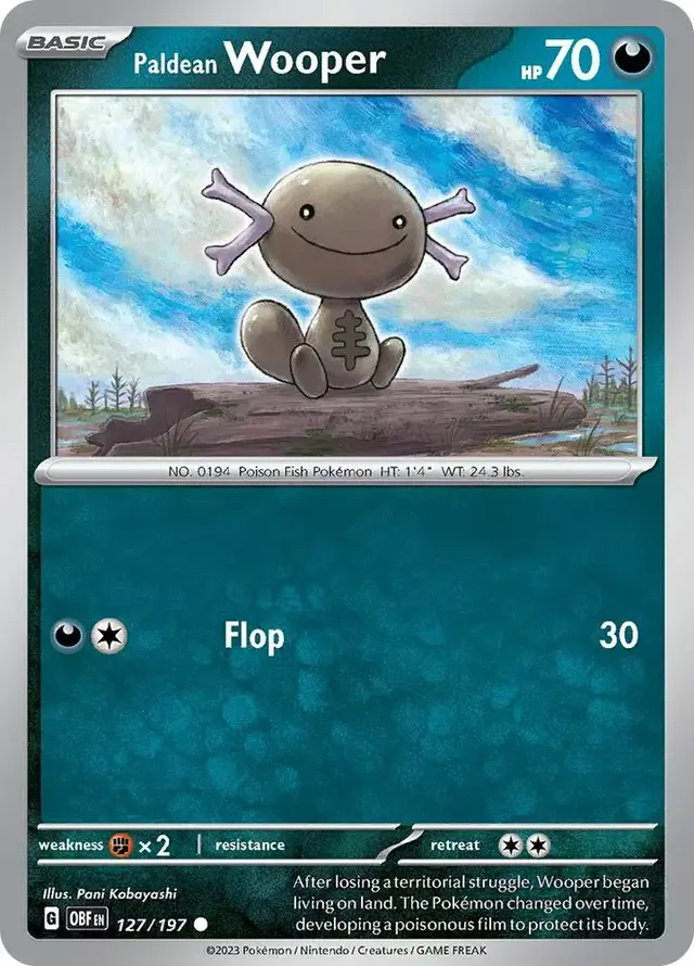 Paldean Wooper [Reverse Holo]