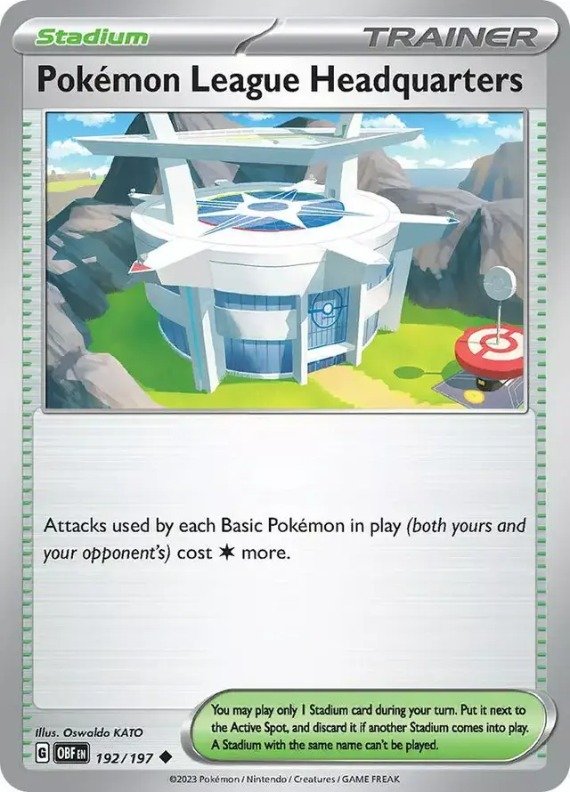 Pokemon League Headquarters [Reverse Holo]