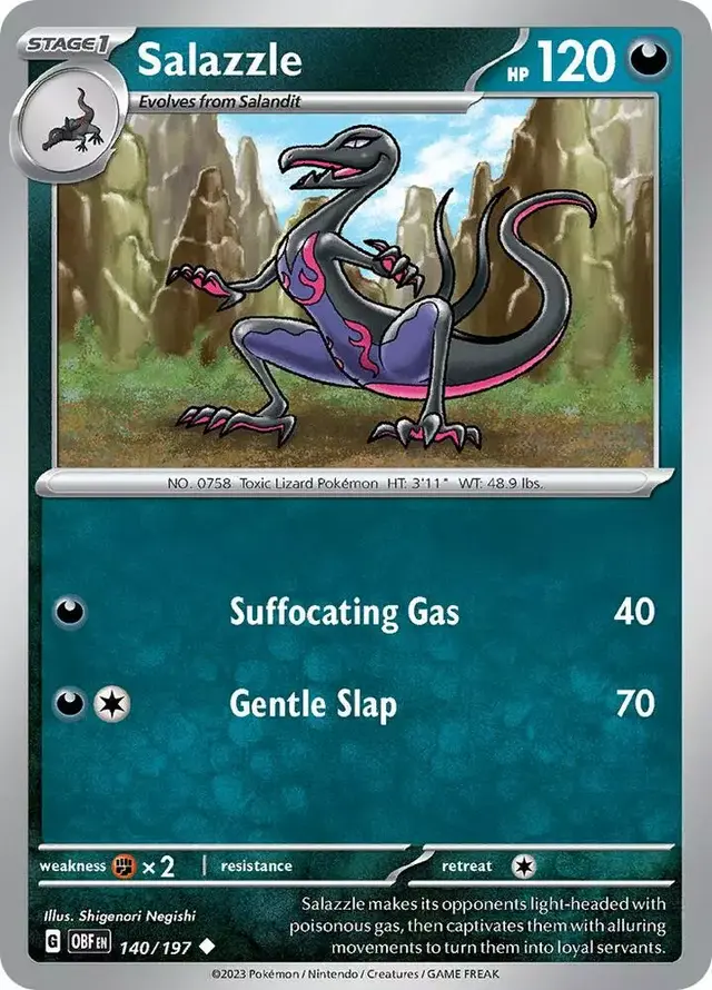 Salazzle [Reverse Holo]