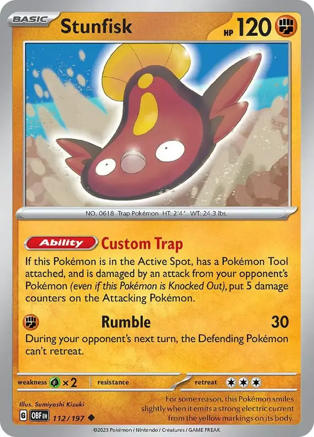 Stunfisk [Reverse Holo]