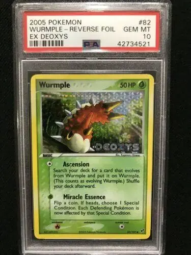 Wurmple [Reverse Holo] - Pokemon Deoxys #82