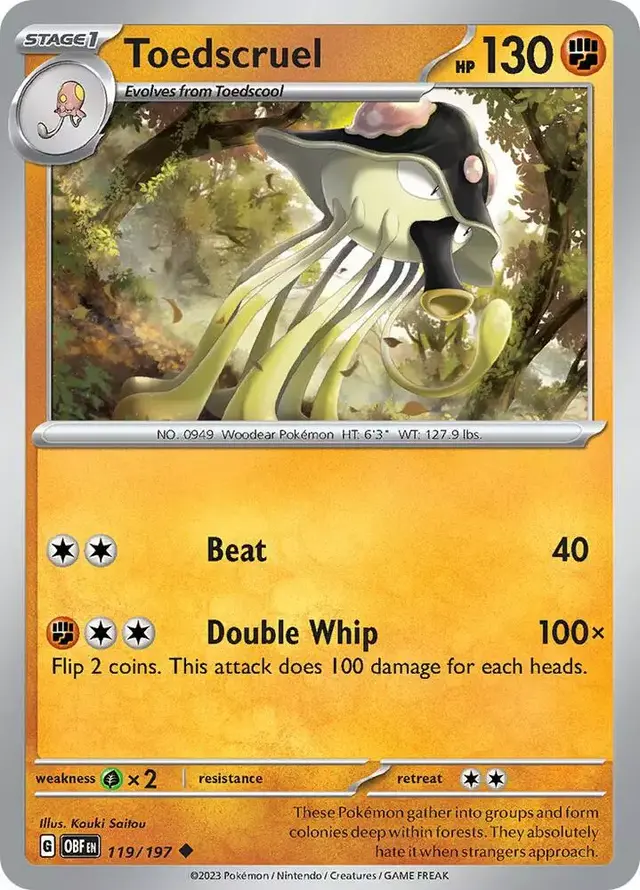 Toedscruel [Reverse Holo]