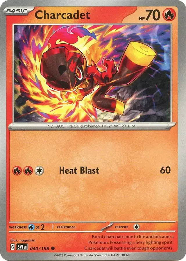 Charcadet [Reverse Holo] - Pokemon Scarlet & Violet #40