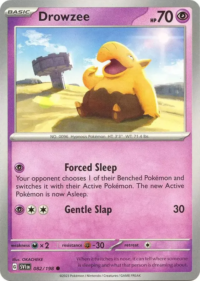 Drowzee - Pokemon Scarlet & Violet #82