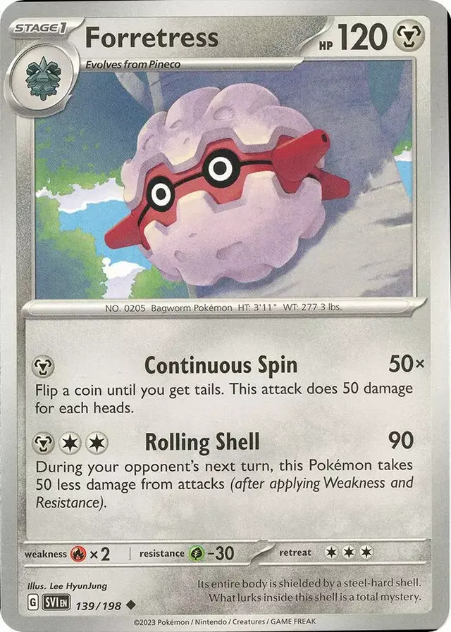 Forretress [Reverse Holo]