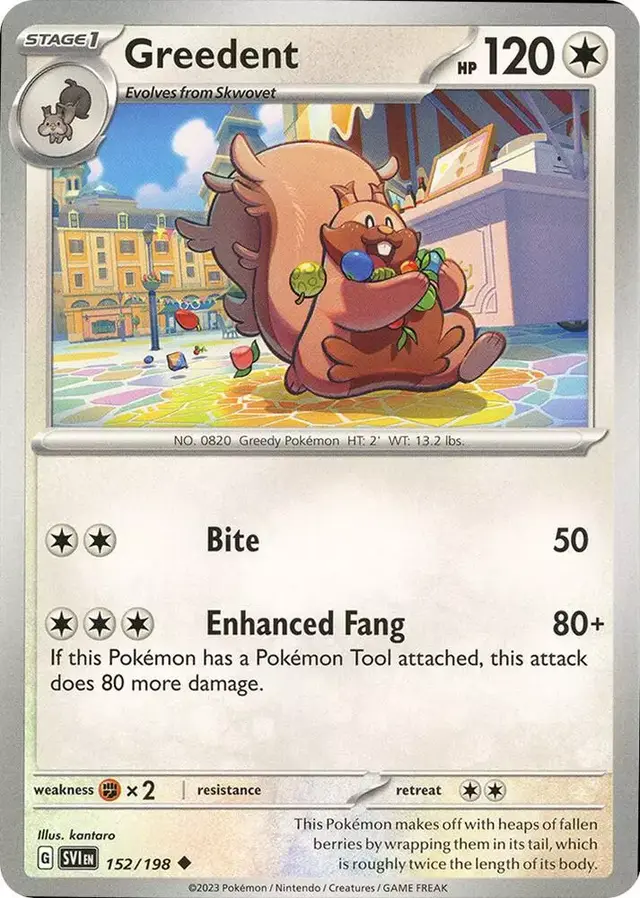 Greedent [Reverse Holo]