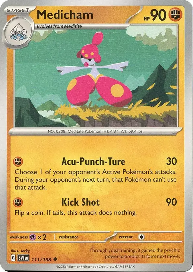 Medicham [Reverse Holo]