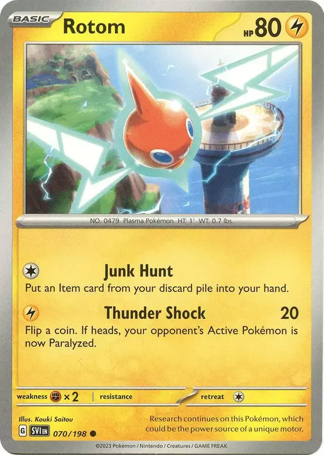 Rotom - Pokemon Scarlet & Violet #70