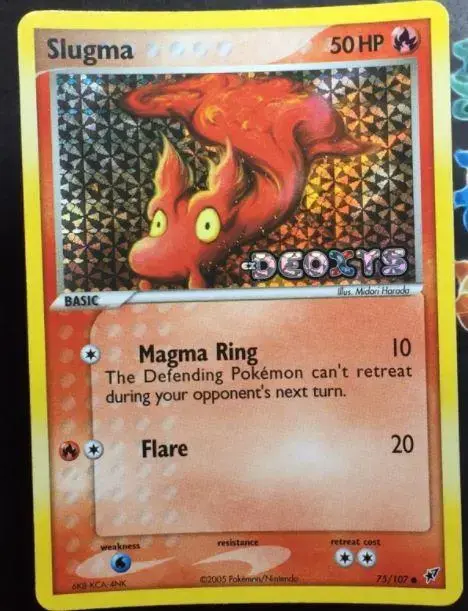 Slugma [Reverse Holo] - Pokemon Deoxys #75
