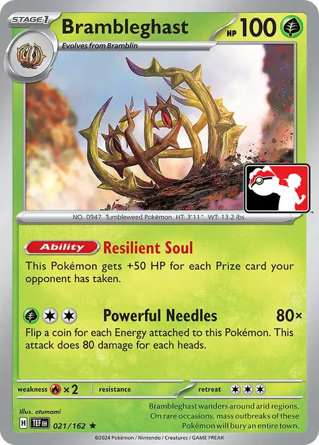 Brambleghast [Prize Pack] - Pokemon Prize Pack Series #21