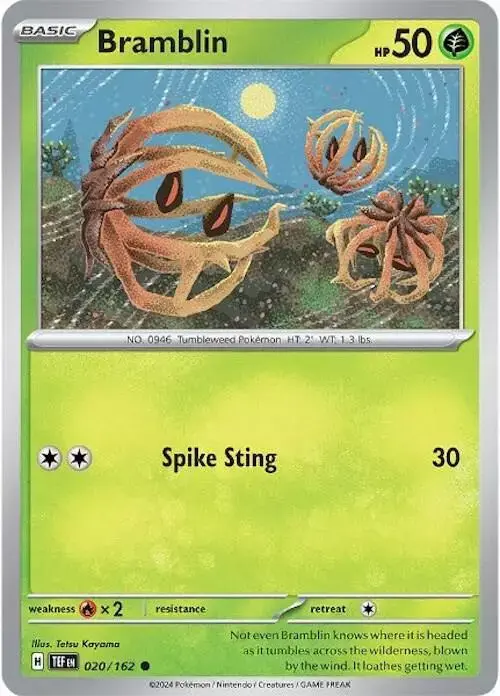 Bramblin - Pokemon Temporal Forces #20