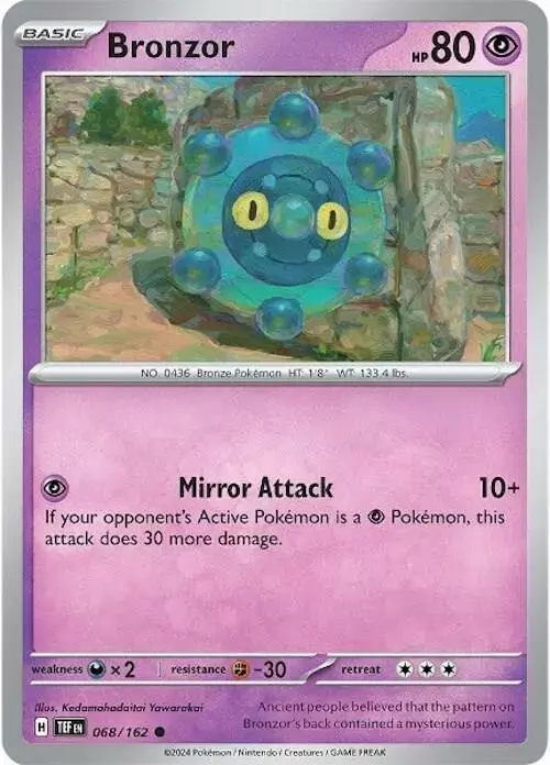 Bronzor - Pokemon Temporal Forces #68
