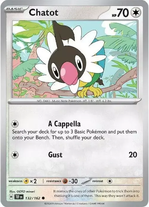 Chatot [Reverse Holo]