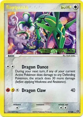 Rayquaza [Reverse Holo] - Pokemon Emerald #9