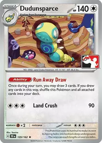 Dudunsparce [Prize Pack]