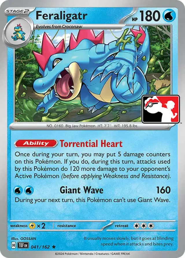 Feraligatr [Prize Pack] - Pokemon Prize Pack Series #41