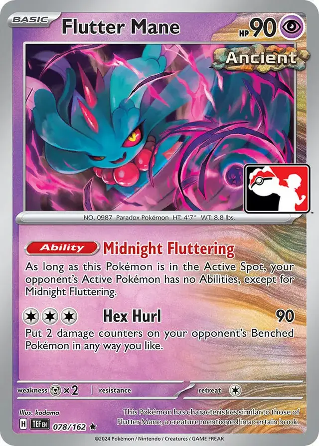 Flutter Mane [Prize Pack] - Pokemon Prize Pack Series #78
