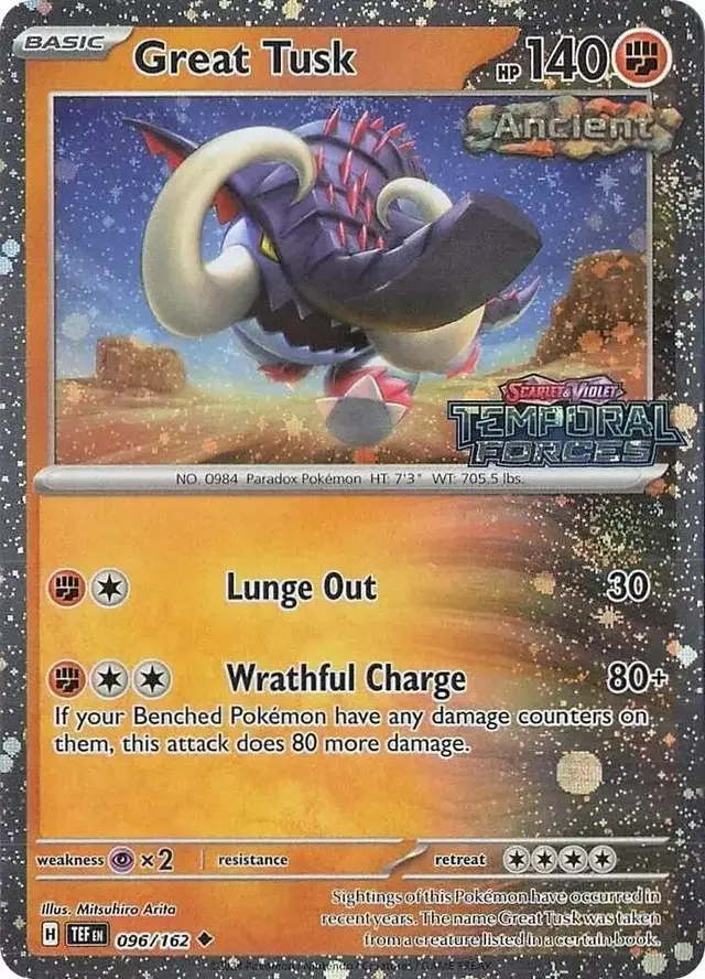 Great Tusk [Stamped] - Pokemon Promo #96