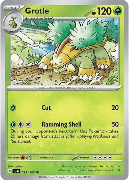 Grotle - Pokemon Temporal Forces #11