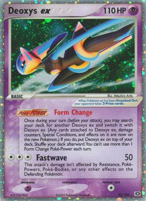 Deoxys EX - Pokemon Emerald #93