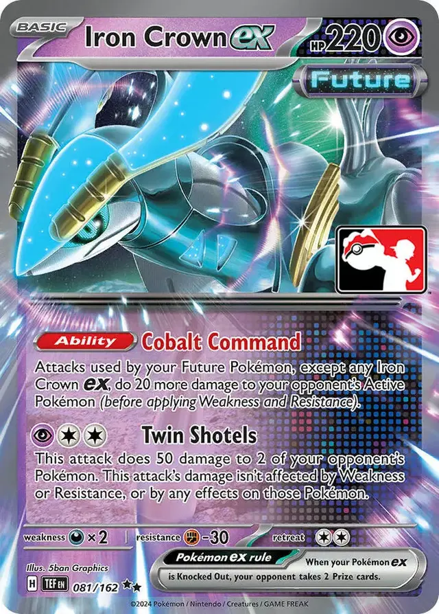 Iron Crown Ex [Prize Pack] - Pokemon Prize Pack Series #81