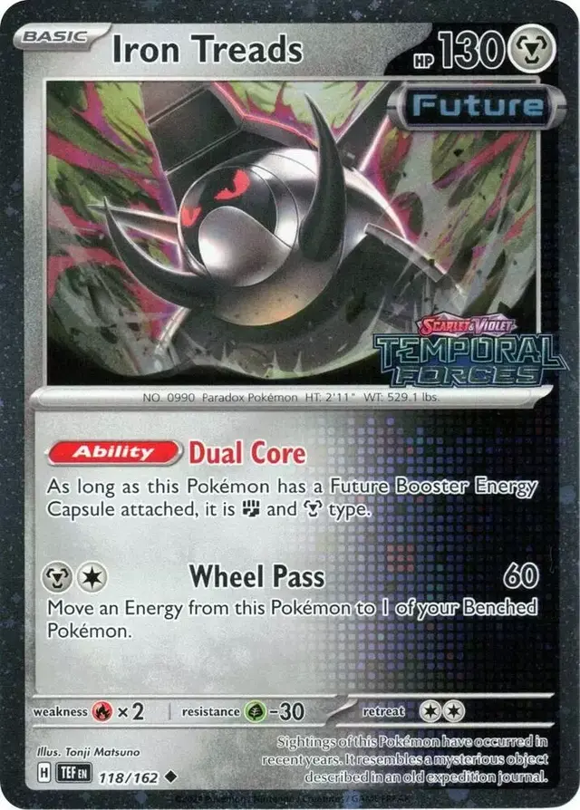 Iron Treads [Stamped] - Pokemon Promo #118