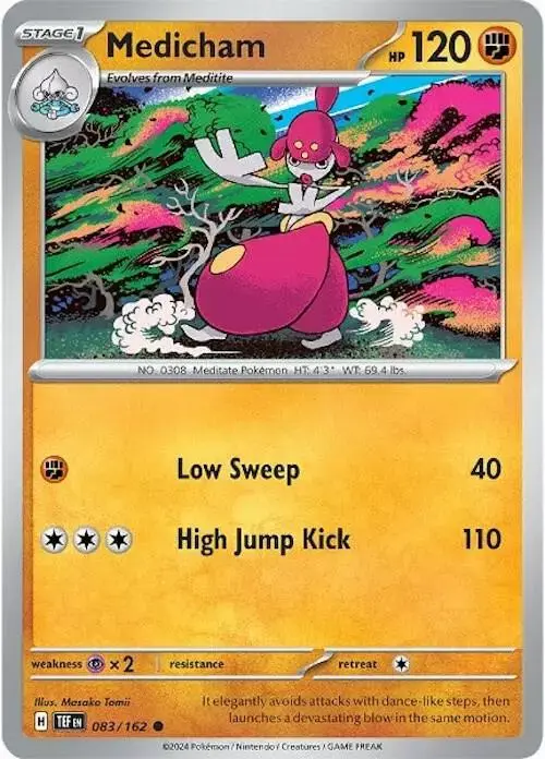 Medicham - Pokemon Temporal Forces #83