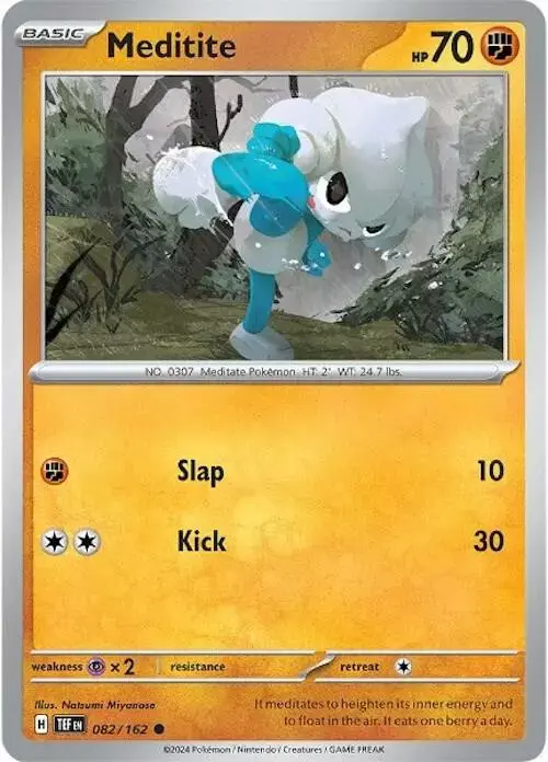 Meditite - Pokemon Temporal Forces #82