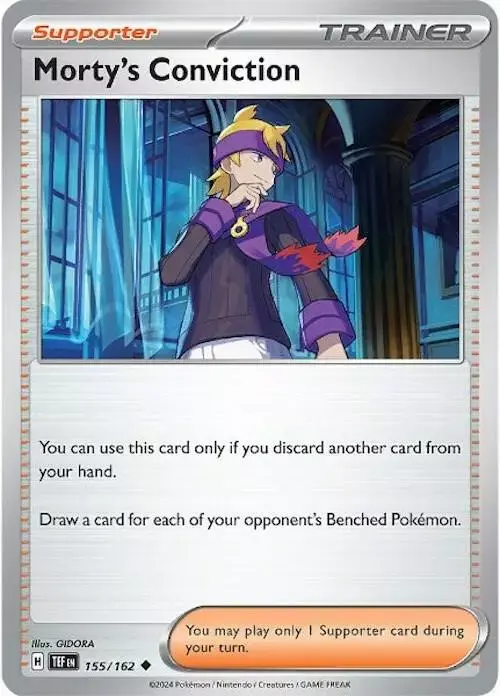 Morty's Conviction [Reverse Holo]