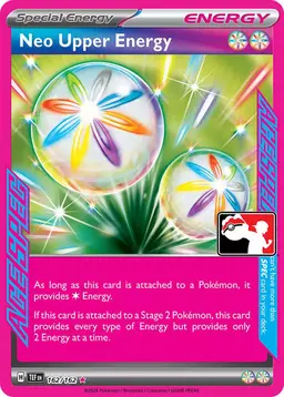 Neo Upper Energy [Prize Pack] 162 - Pokemon Prize Pack Series