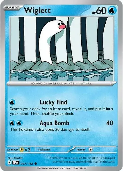 Wiglett - Pokemon Temporal Forces #47