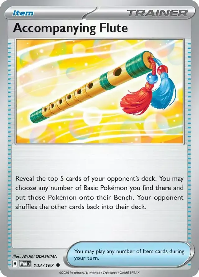 Accompanying Flute [Reverse Holo]
