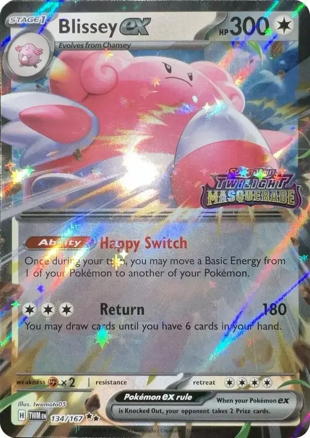 Blissey Ex [Stamped] - Pokemon Promo #134