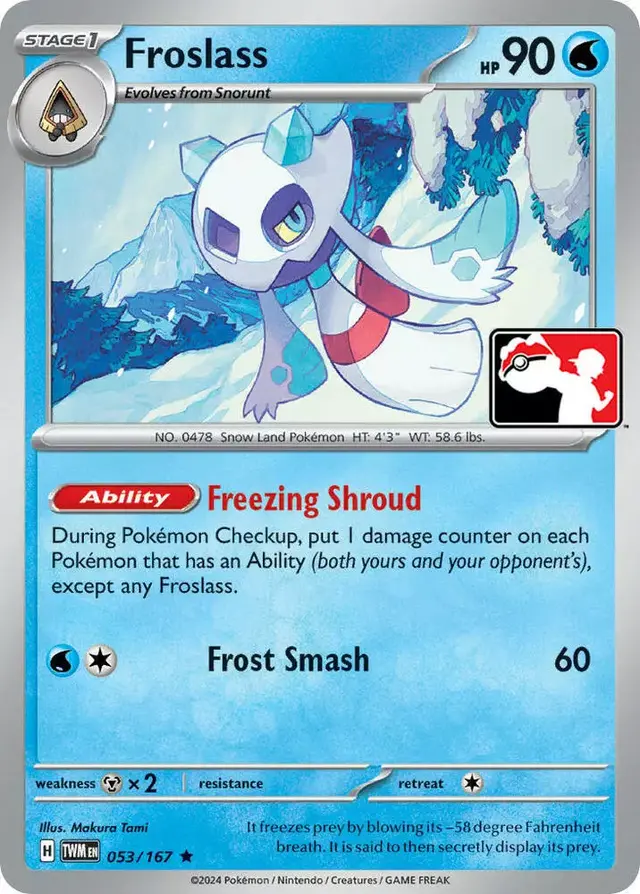 Froslass [Prize Pack] - Pokemon Prize Pack Series #53