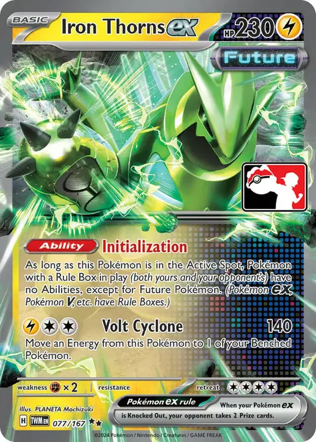 Iron Thorns Ex [Prize Pack] - Pokemon Prize Pack Series #77