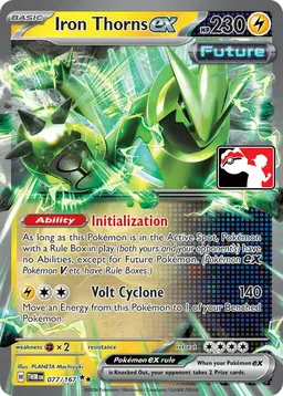 Iron Thorns Ex [Prize Pack] 77 - Pokemon Prize Pack Series