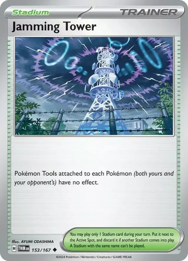 Jamming Tower [Reverse Holo]