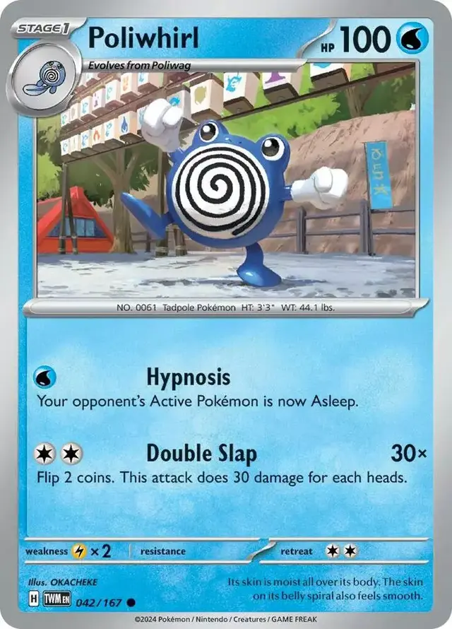 Poliwhirl - Pokemon Twilight Masquerade #42
