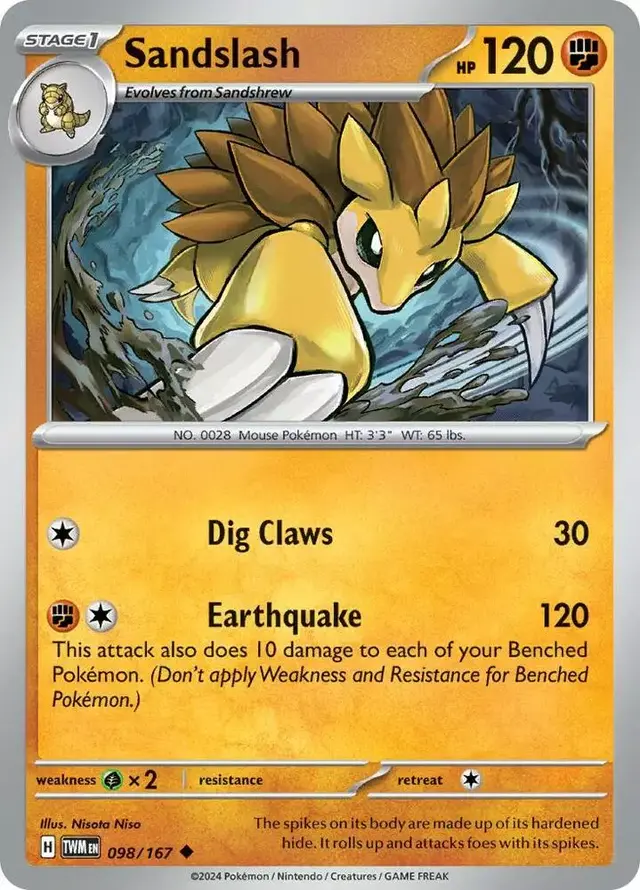 Sandslash [Reverse Holo]