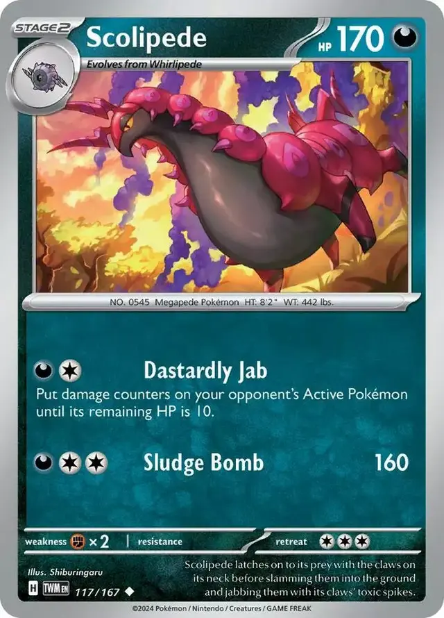 Scolipede [Reverse Holo]