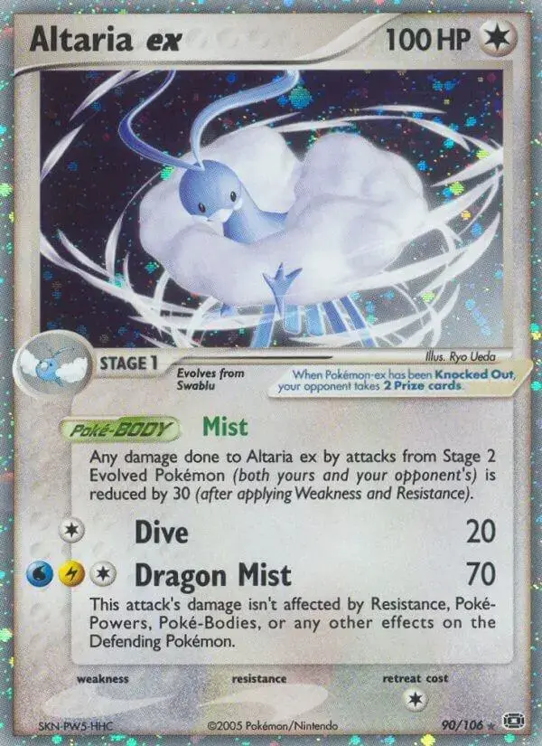 Altaria EX - Pokemon Emerald #90